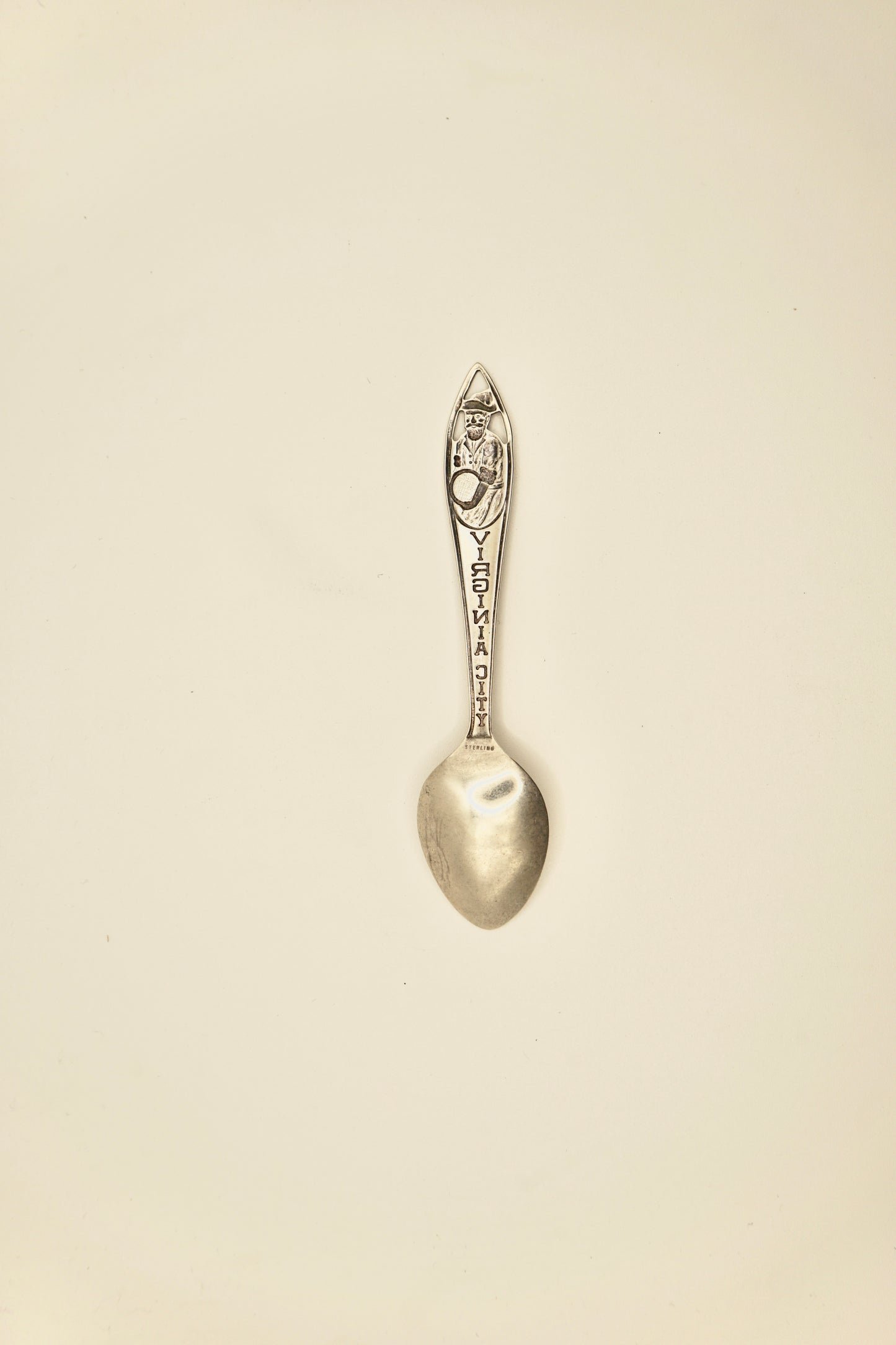 Sterling silver Virginia City spoon ring